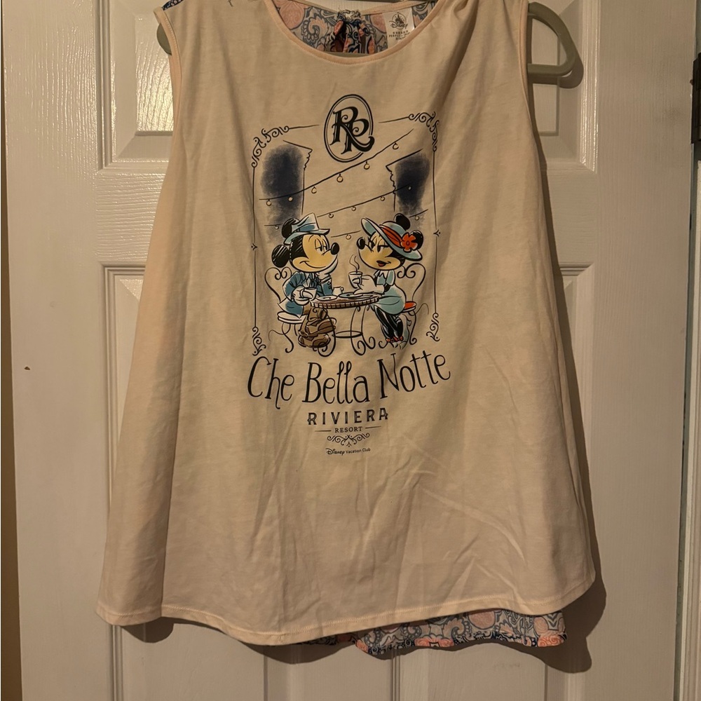 Disney Riviera Che Bella Notte Tank Top